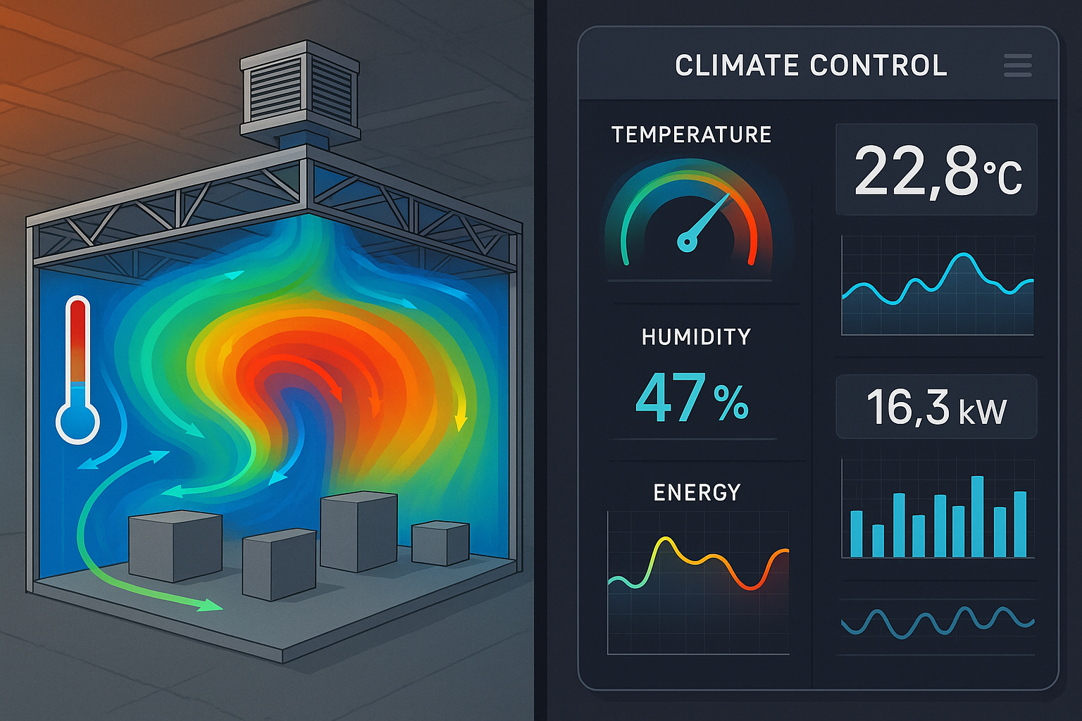 Tecnologias avançadas para dimensionamento de climatizadores industriais: simulação CFD e controle inteligente